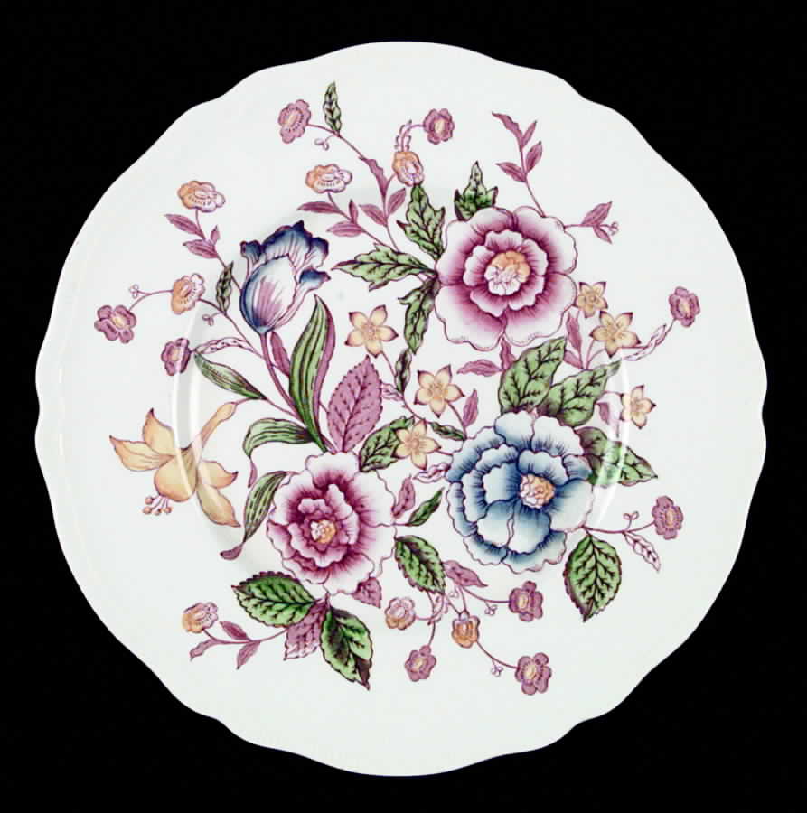 English Bouquet (Old Staffordshire) Dinner Plate by Johnson Brothers-1