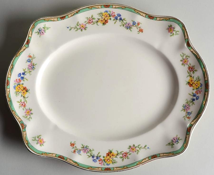 Enfield 12" Oval Serving Platter by Johnson Brothers-1