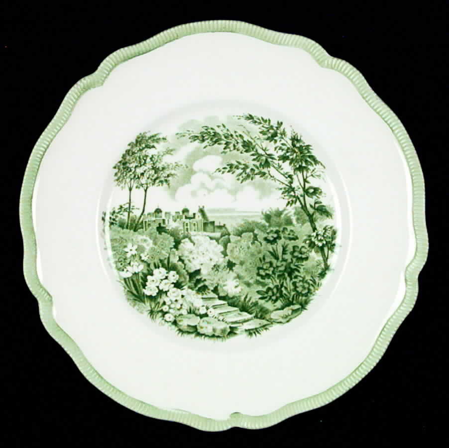English Gardens Green Salad Plate by Johnson Brothers-1