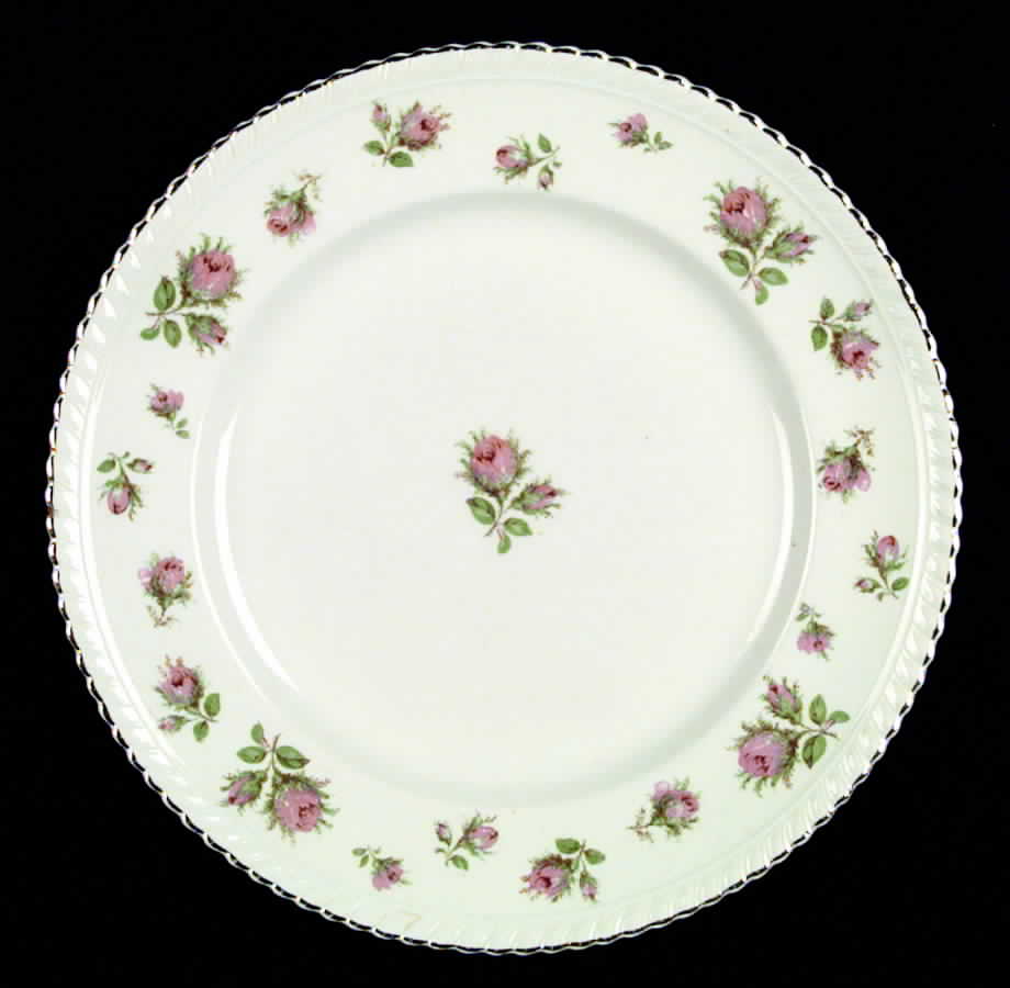 English Rose (Old English, Pink Roses) Dinner Plate by Johnson Brothers-1