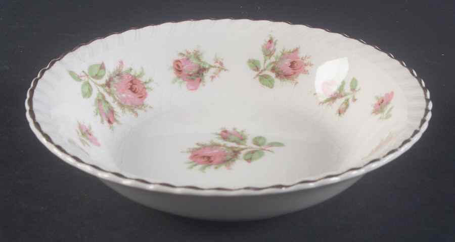 English Rose (Old English, Pink Roses) Fruit/Dessert (Sauce) Bowl by Johnson Brothers-1