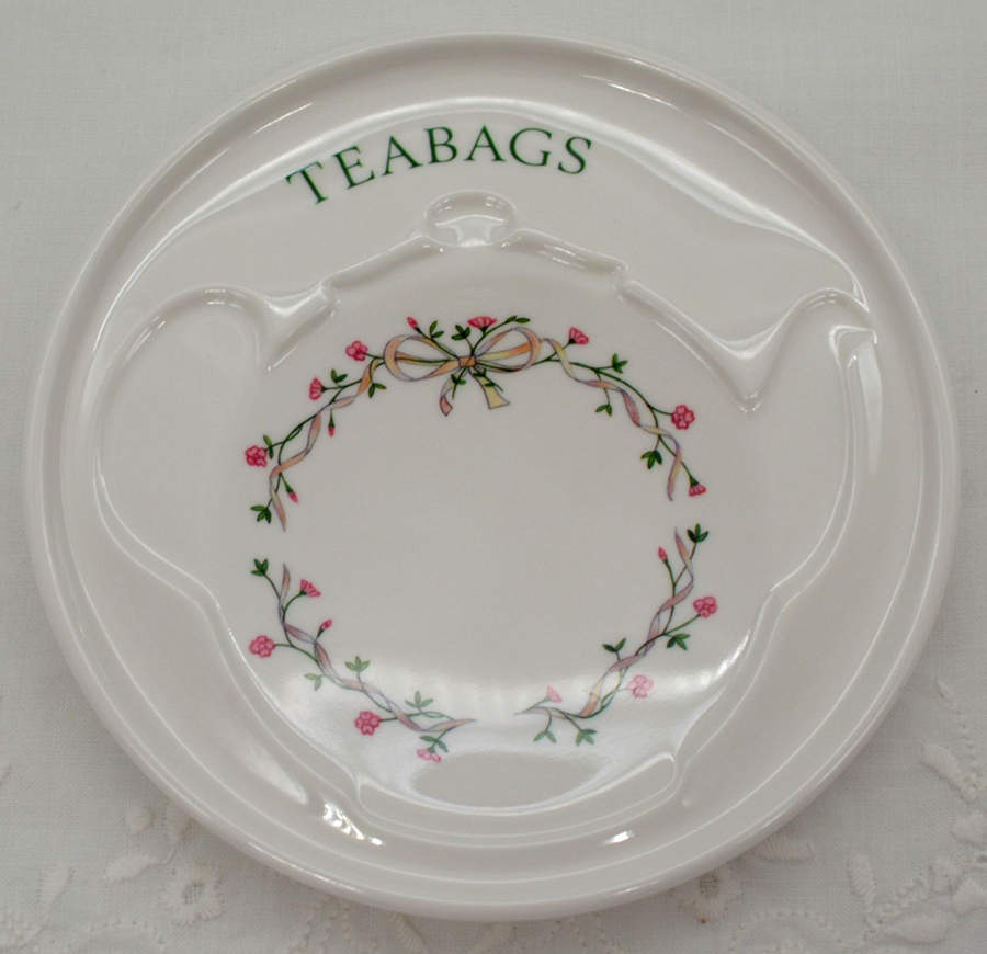 Eternal Beau Melamine Tea Bag Holder by Johnson Brothers-1