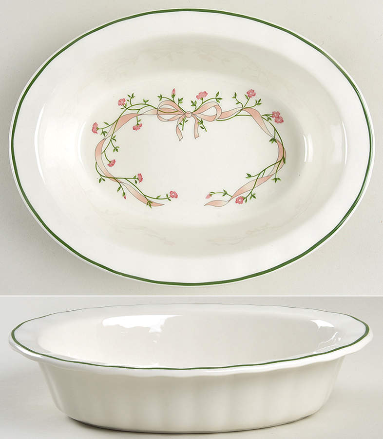 Eternal Beau 9" Oval Baker by Johnson Brothers-1