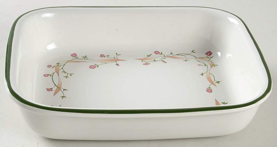 Eternal Beau 8" Rectangular Baker by Johnson Brothers-1
