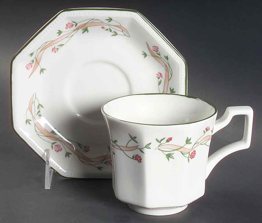 Eternal Beau Breakfast Cup & Saucer Set by Johnson Brothers-1
