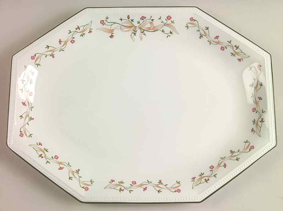 Eternal Beau 15" Oval Serving Platter by Johnson Brothers-1