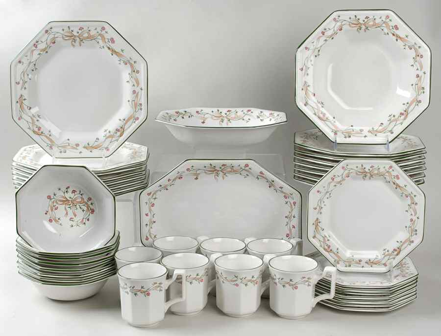 Eternal Beau 42 Piece Set by Johnson Brothers-1