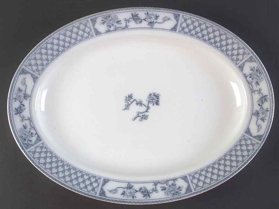 The Exeter 16" Oval Serving Platter by Johnson Brothers-1