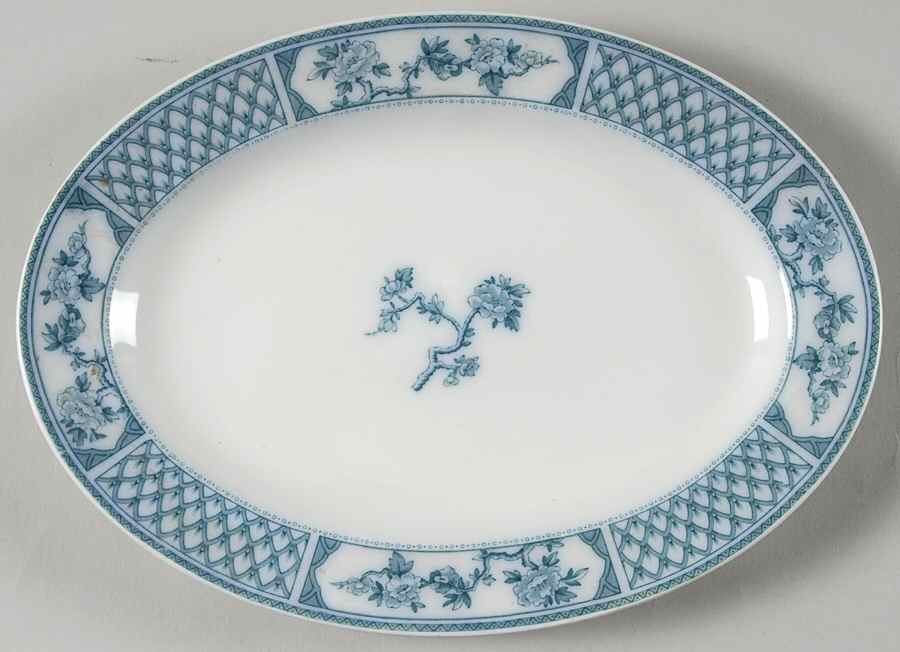 The Exeter 11" Oval Serving Platter by Johnson Brothers-1