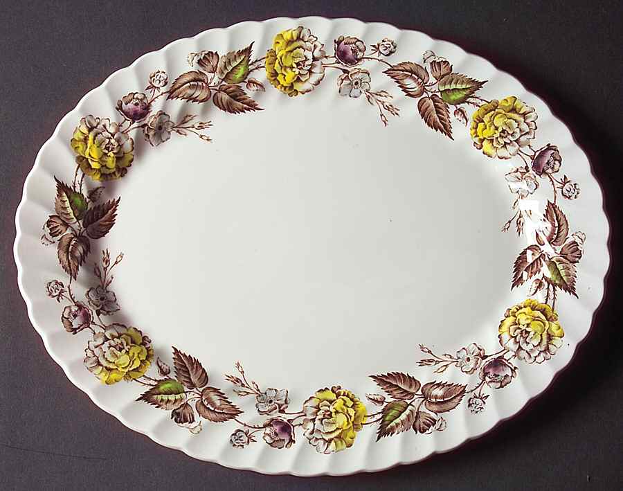 Fairwood 12" Oval Serving Platter by Johnson Brothers-1
