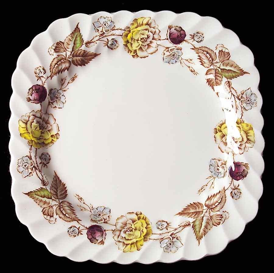 Fairwood Square Salad Plate by Johnson Brothers-1