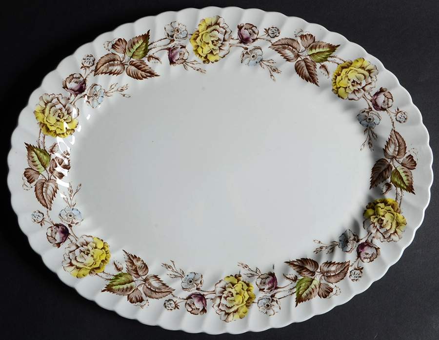 Fairwood 14" Oval Serving Platter by Johnson Brothers-1