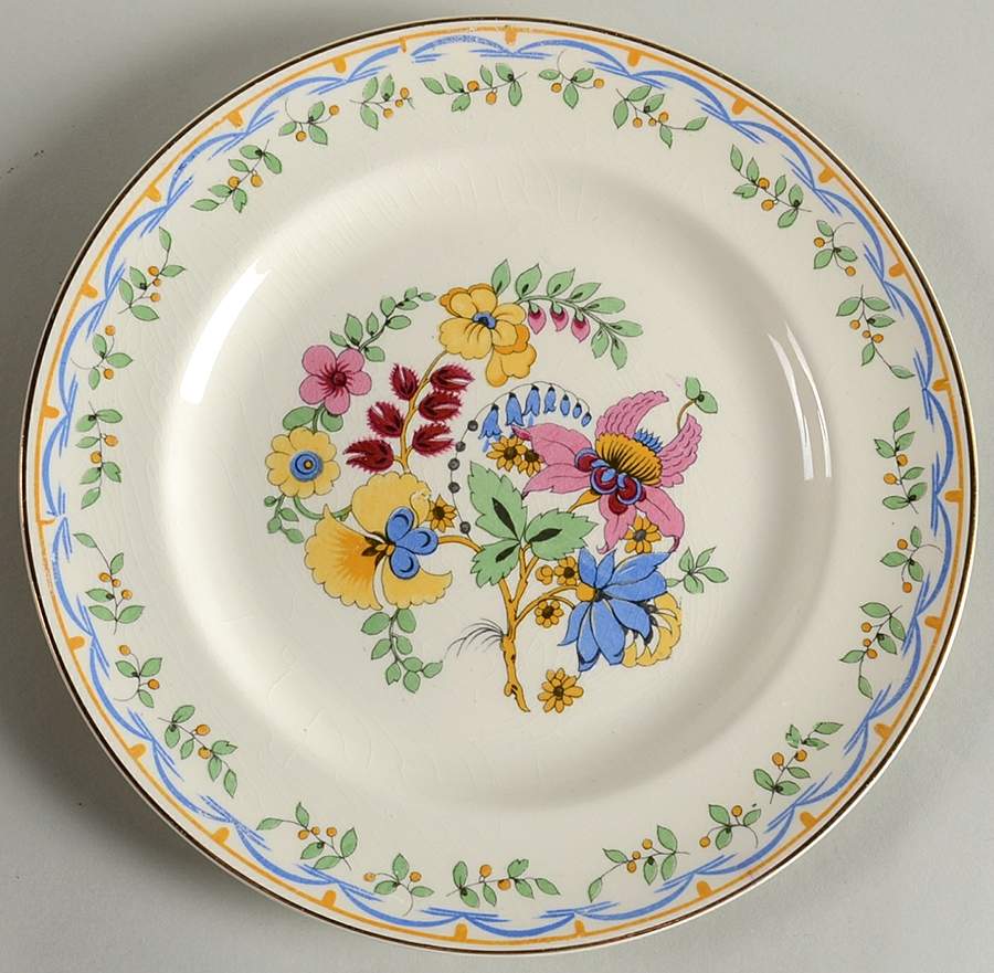 Fantasio Salad Plate by Johnson Brothers-1