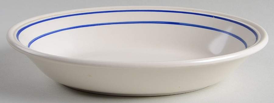Finlandia Blue 10" Oval Vegetable Bowl by Johnson Brothers-1