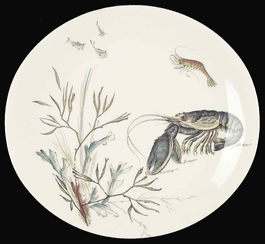 FISH (CREAM) Dinner Plate by Johnson Brothers-1