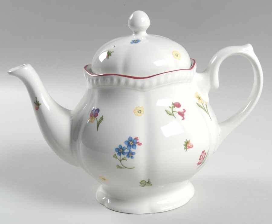 Fleurette Teapot & Lid by Johnson Brothers-1