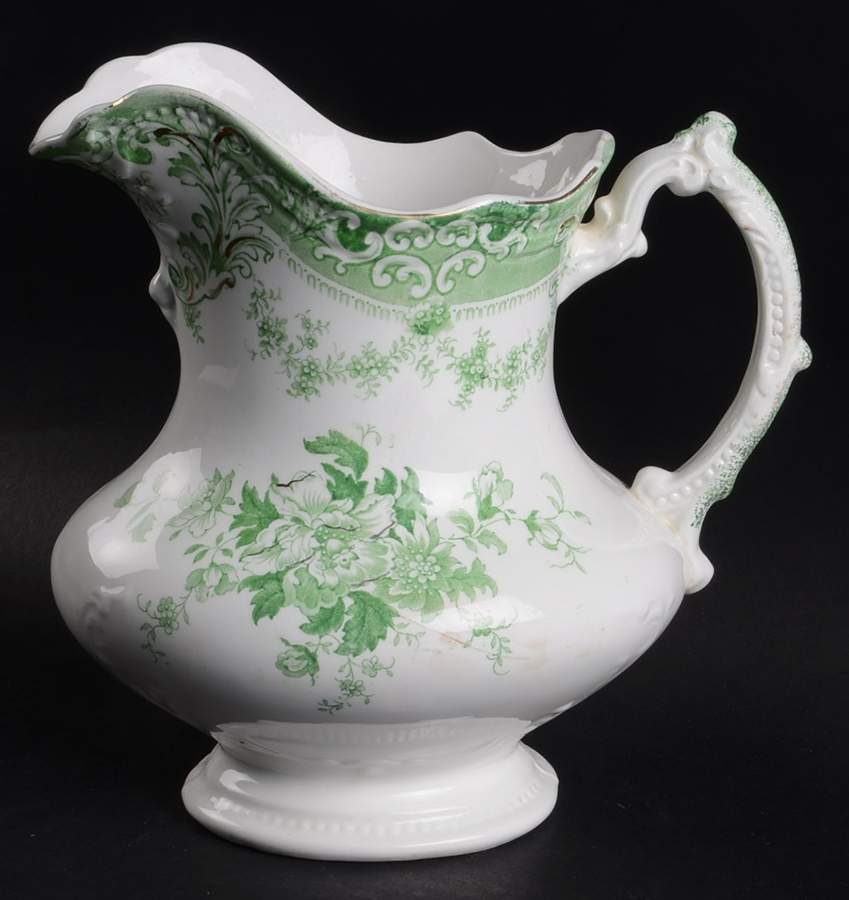 The Florentine Green (Gold Trim) 48 Oz Pitcher by Johnson Brothers-1