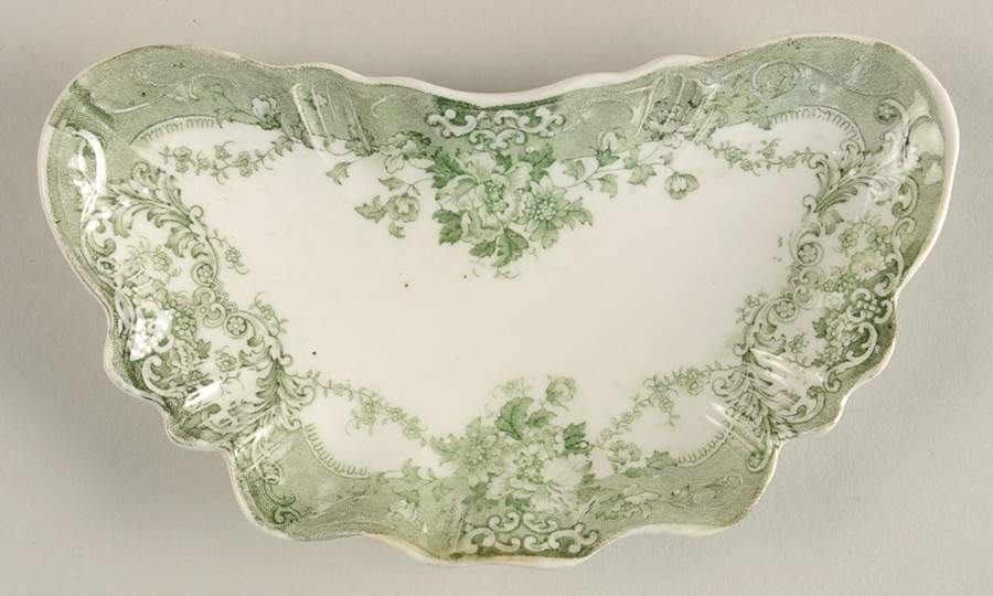 The Florentine Green (No Gold Trim) Bone Dish by Johnson Brothers-1