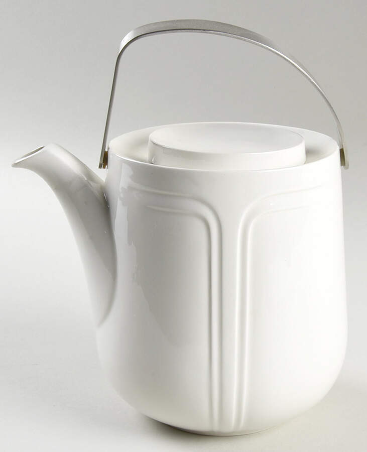 Focus White Coffee Pot & Lid by Johnson Brothers-1