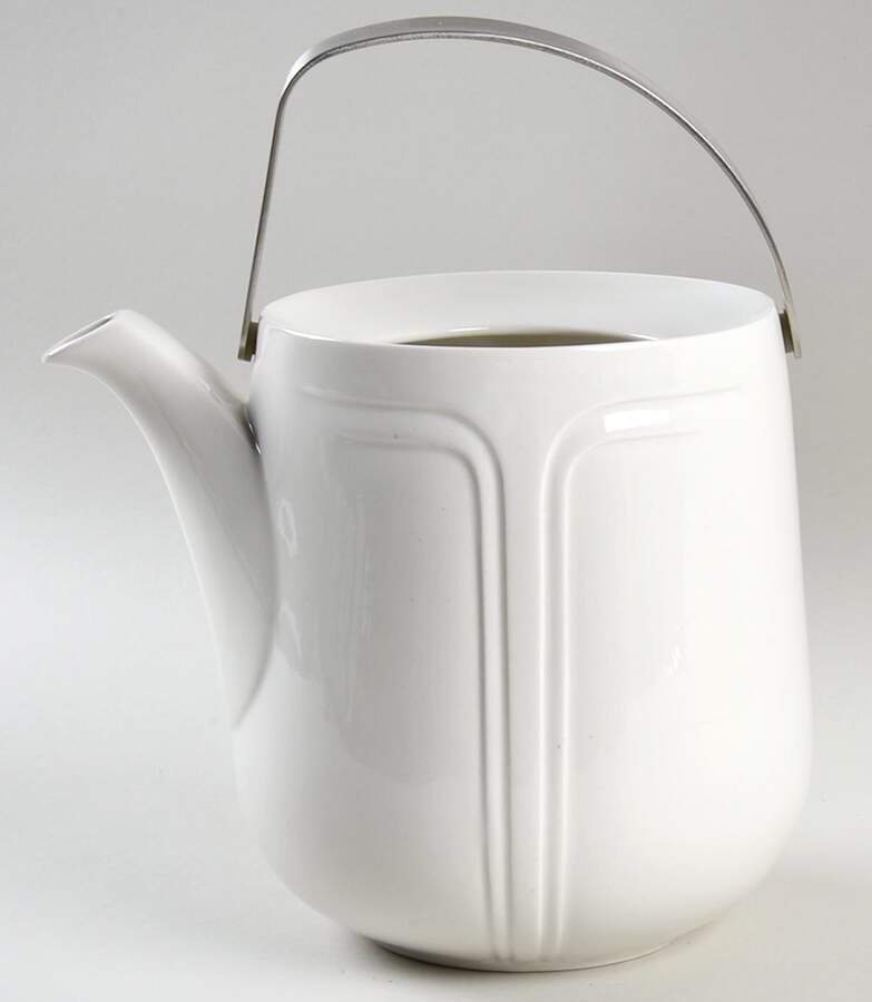 Focus White Coffee Pot No Lid by Johnson Brothers-1