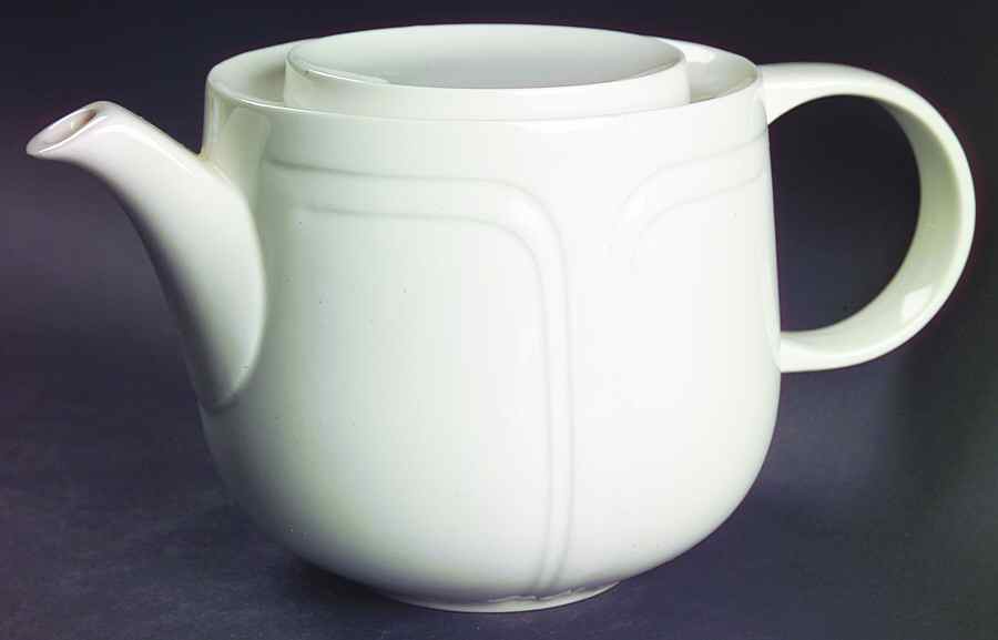 Focus White Teapot & Lid by Johnson Brothers-1