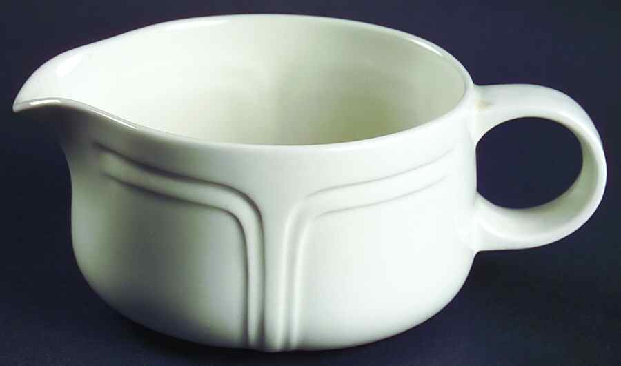 Focus White Gravy Boat by Johnson Brothers-1