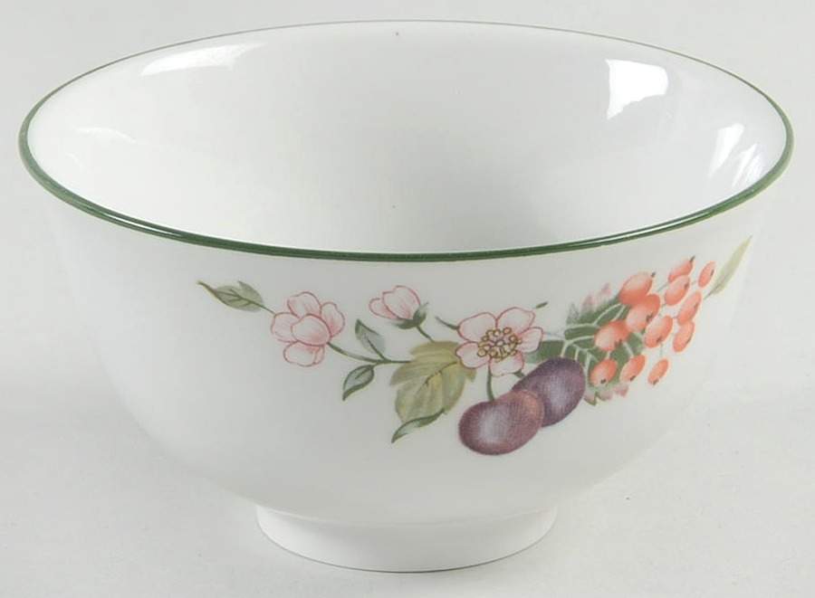 Fresh Fruit Open Rice/Sugar Bowl by Johnson Brothers-1