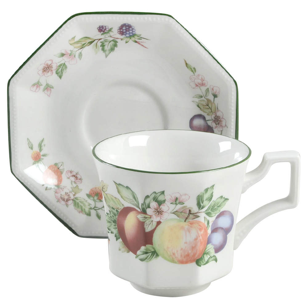 Fresh Fruit Breakfast Cup & Saucer Set by Johnson Brothers-1