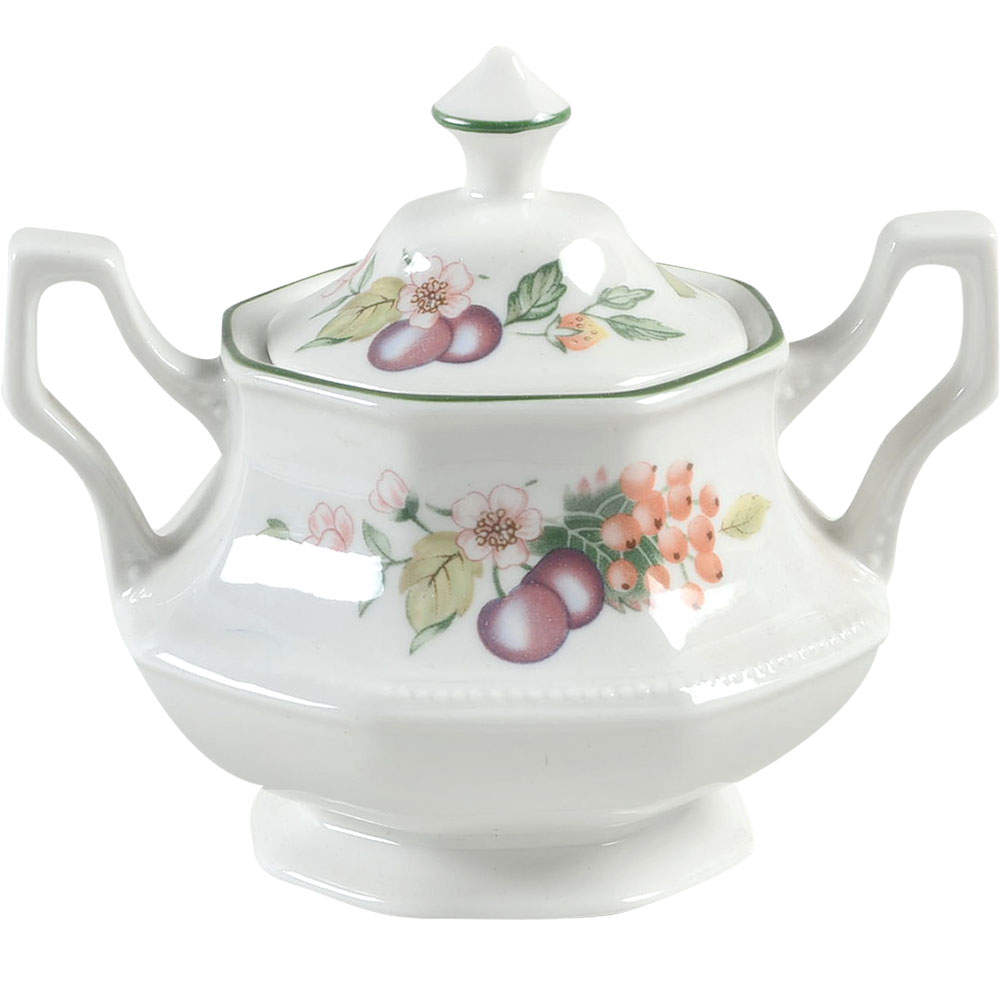 Fresh Fruit Sugar Bowl & Lid by Johnson Brothers-1