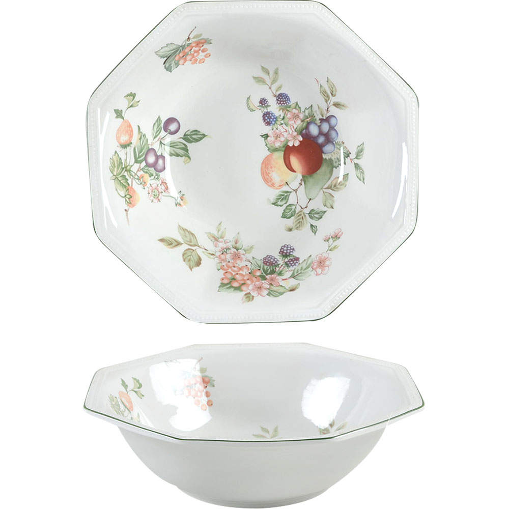 Fresh Fruit 8" Round Vegetable Bowl by Johnson Brothers-1