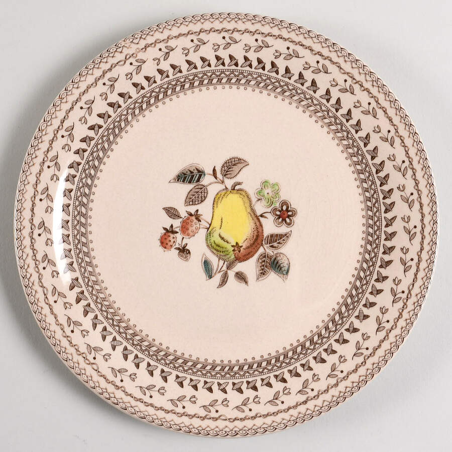 Fruit Sampler (Older) Salad Plate by Johnson Brothers-1