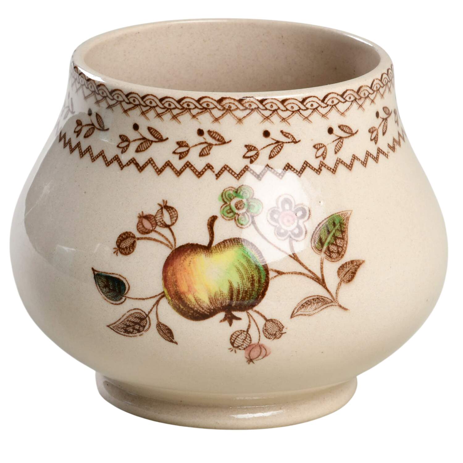 Fruit Sampler (Older) Sugar Bowl No Lid by Johnson Brothers-1