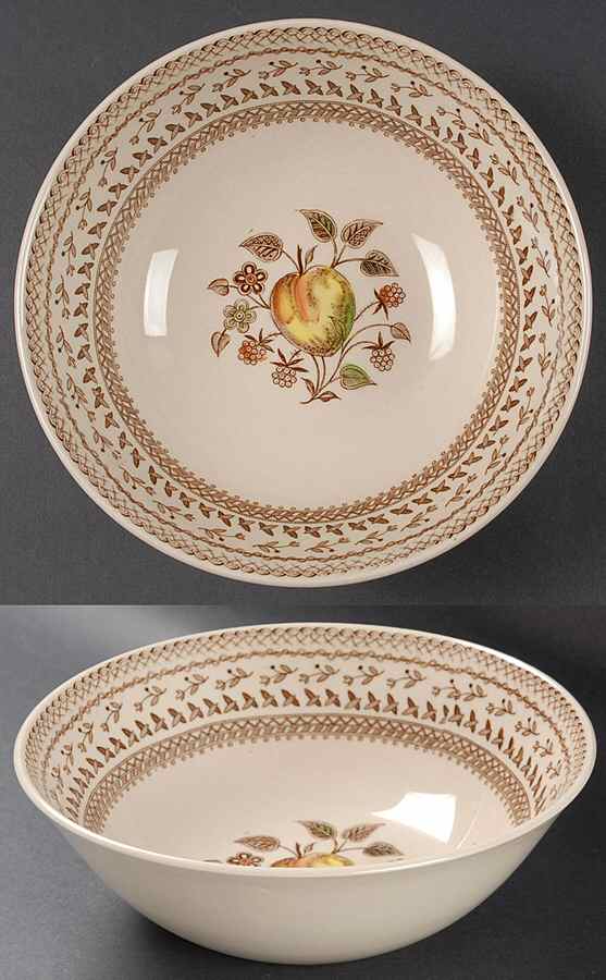 Fruit Sampler (Older) 8" Round Vegetable Bowl by Johnson Brothers-1