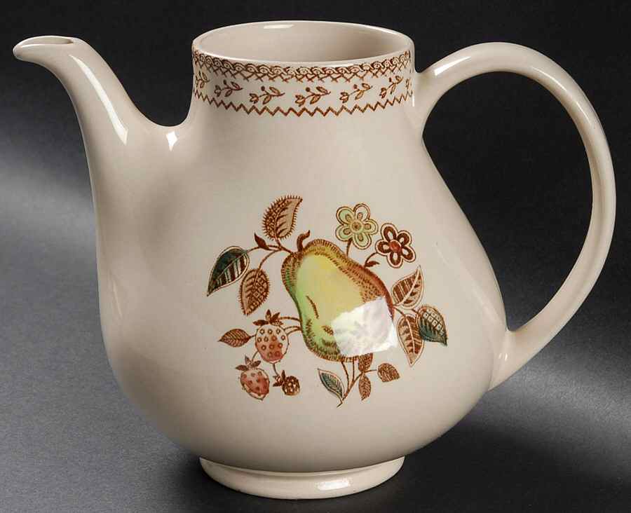 Fruit Sampler (Older) Coffee Pot No Lid by Johnson Brothers-1