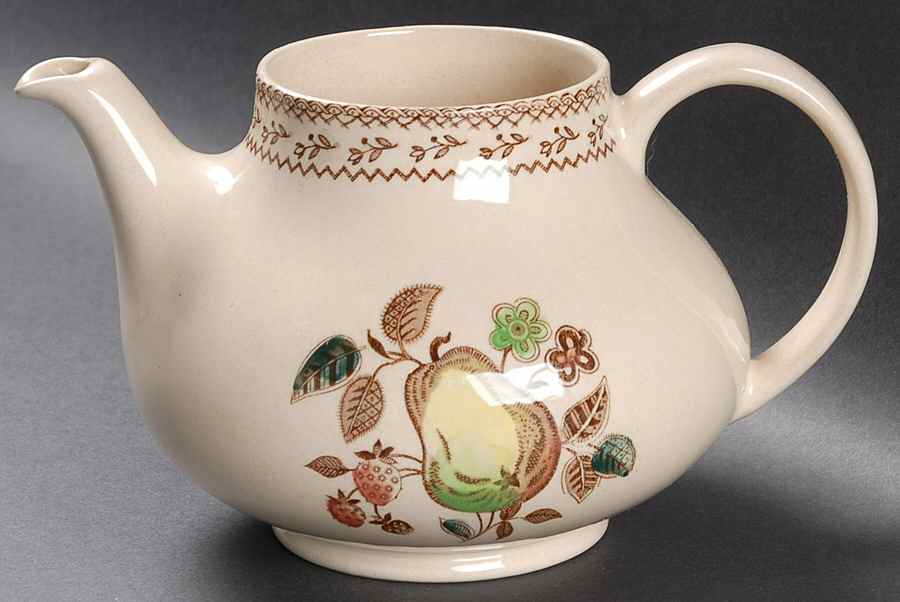 Fruit Sampler (Older) Teapot No Lid by Johnson Brothers-1