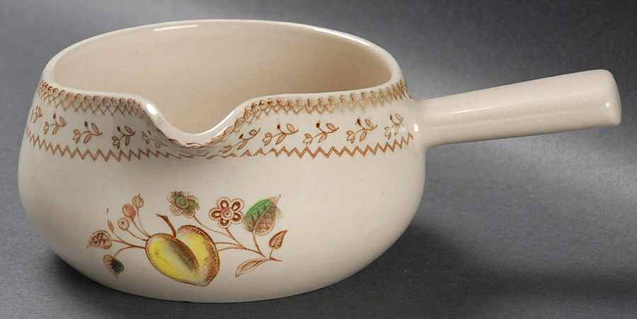 Fruit Sampler (Older) Round Gravy Boat by Johnson Brothers-1