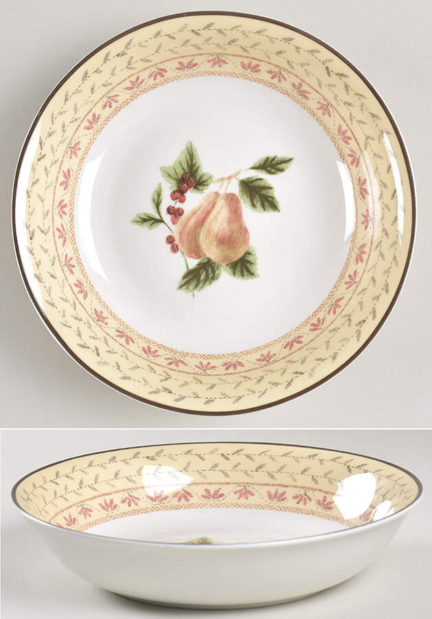 Fruit Sampler (Newer) Coupe Soup Bowl by Johnson Brothers-1