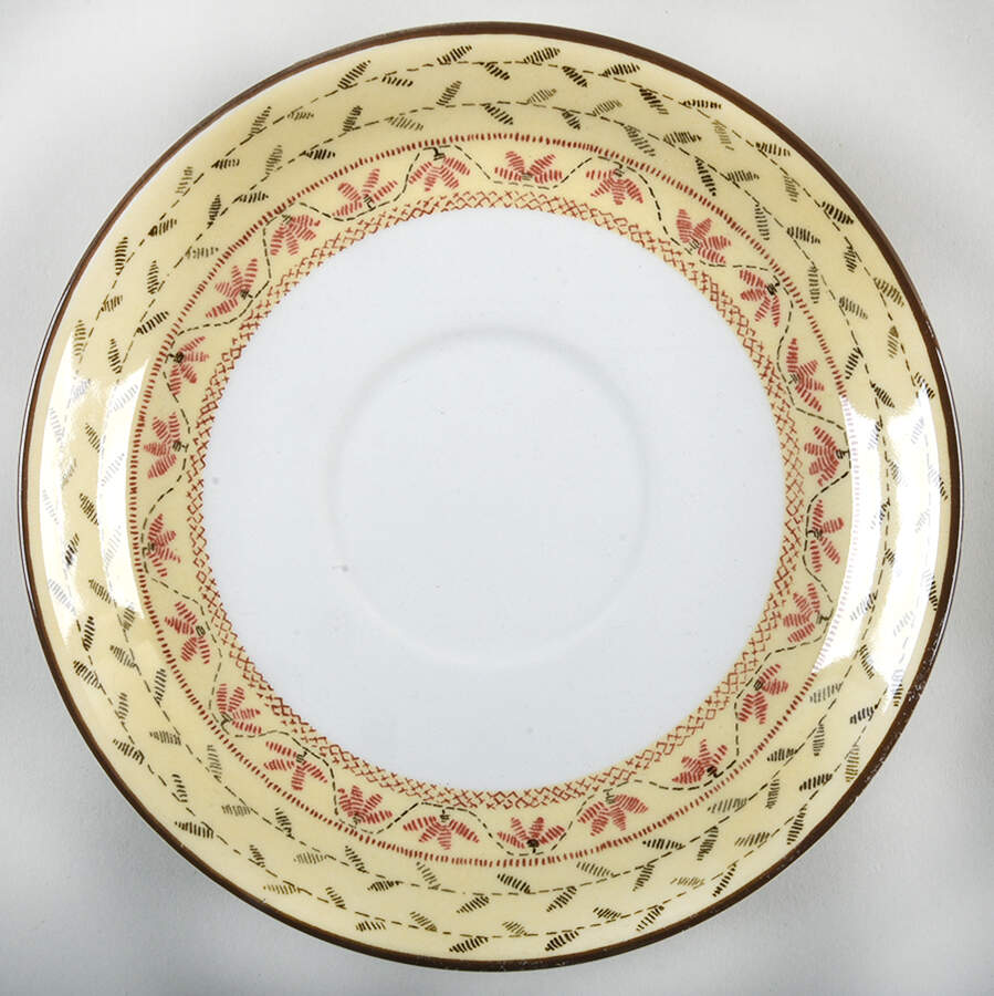 Fruit Sampler (Newer) Breakfast/Cream Soup Saucer for CSSBRL by Johnson Brothers-1