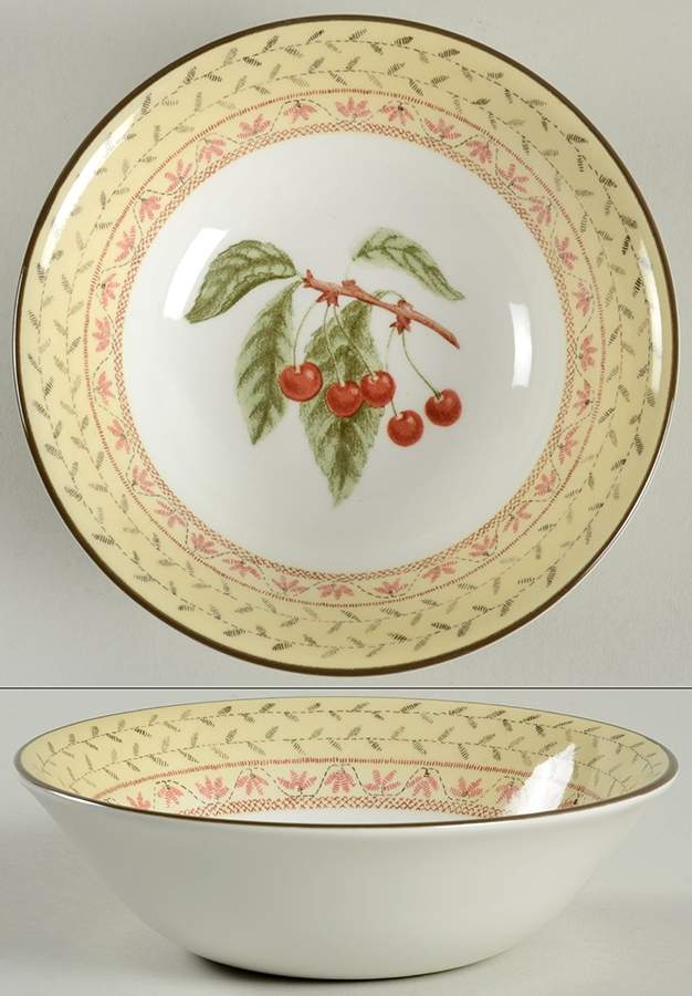 Fruit Sampler (Newer) Soup/Cereal Bowl by Johnson Brothers-1