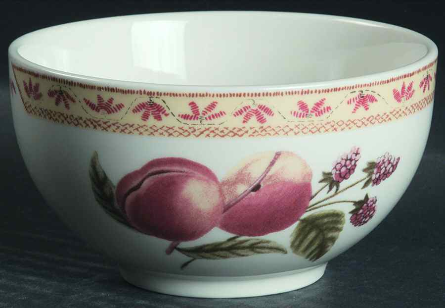 Fruit Sampler (Newer) Open Sugar Bowl by Johnson Brothers-1