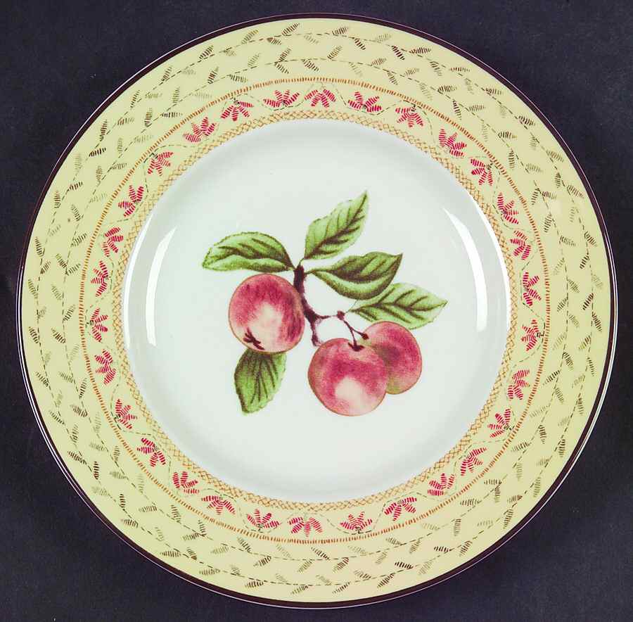 Fruit Sampler (Newer) Bread & Butter Plate by Johnson Brothers-1