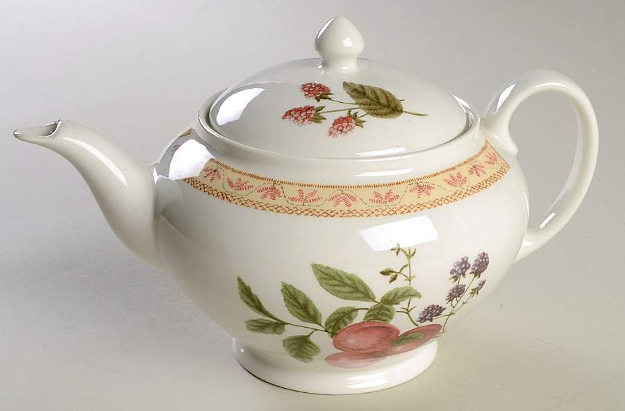 Fruit Sampler (Newer) Teapot & Lid by Johnson Brothers-1