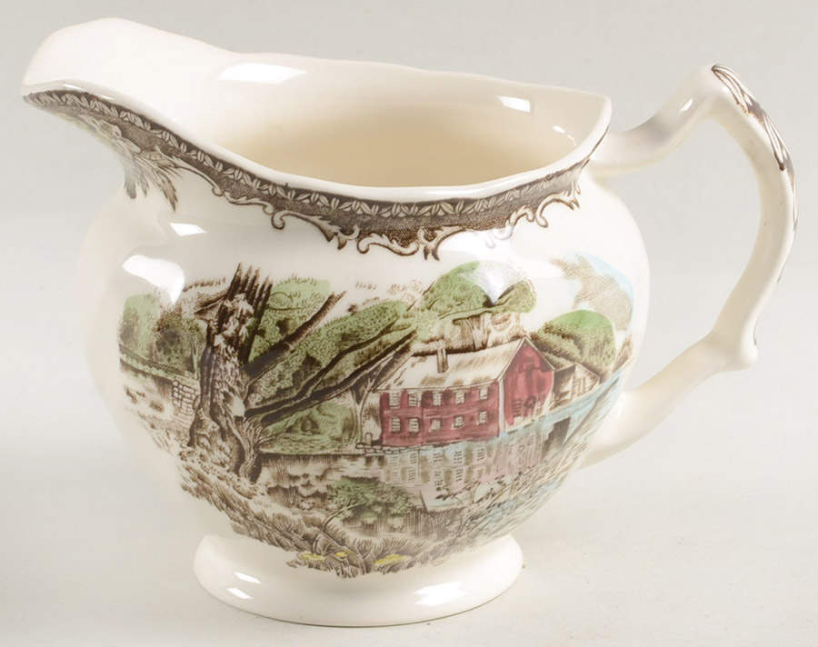 Friendly Village, The ("Made in England" Backstamp) Creamer by Johnson Brothers-1