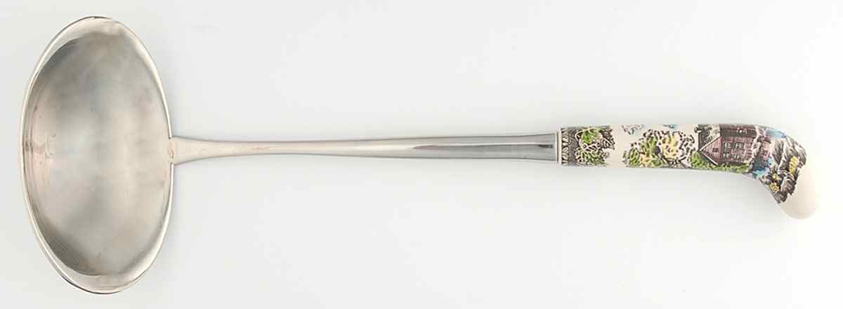 Friendly Village, The ("Made in England" Backstamp) Soup Ladle with Stainless Bowl by Johnson Brothers-1