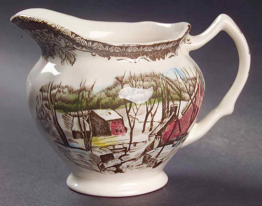 Friendly Village, The ("Made in England" Backstamp) Mini Creamer by Johnson Brothers-1