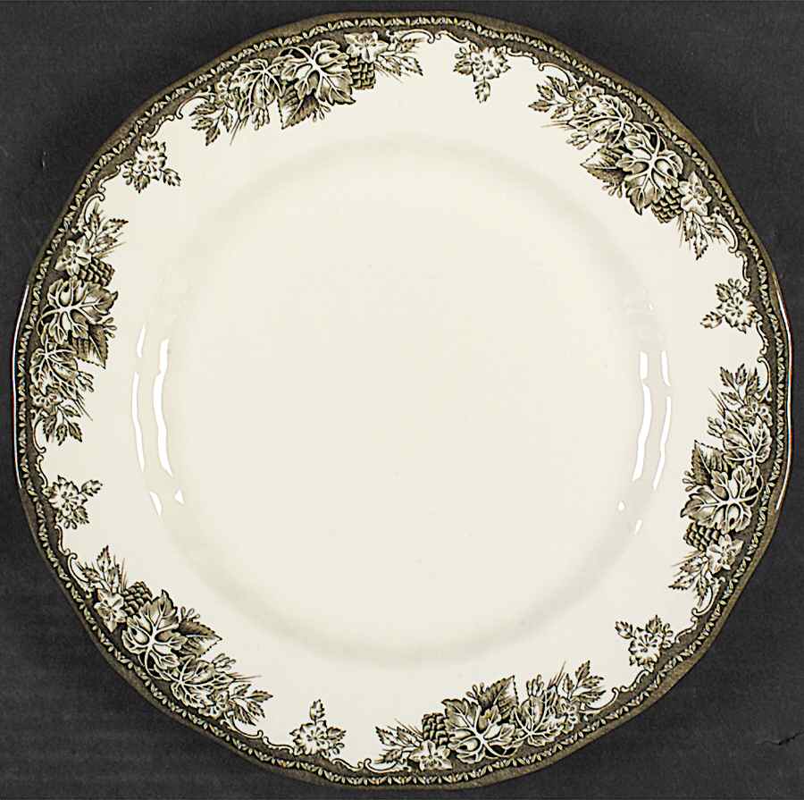 Friendly Village, The ("Made in England" Backstamp) Accent Dinner Plate by Johnson Brothers-1