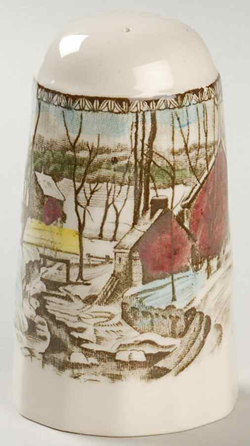 Friendly Village, The ("Made in England" Backstamp) Salt Shaker by Johnson Brothers-1