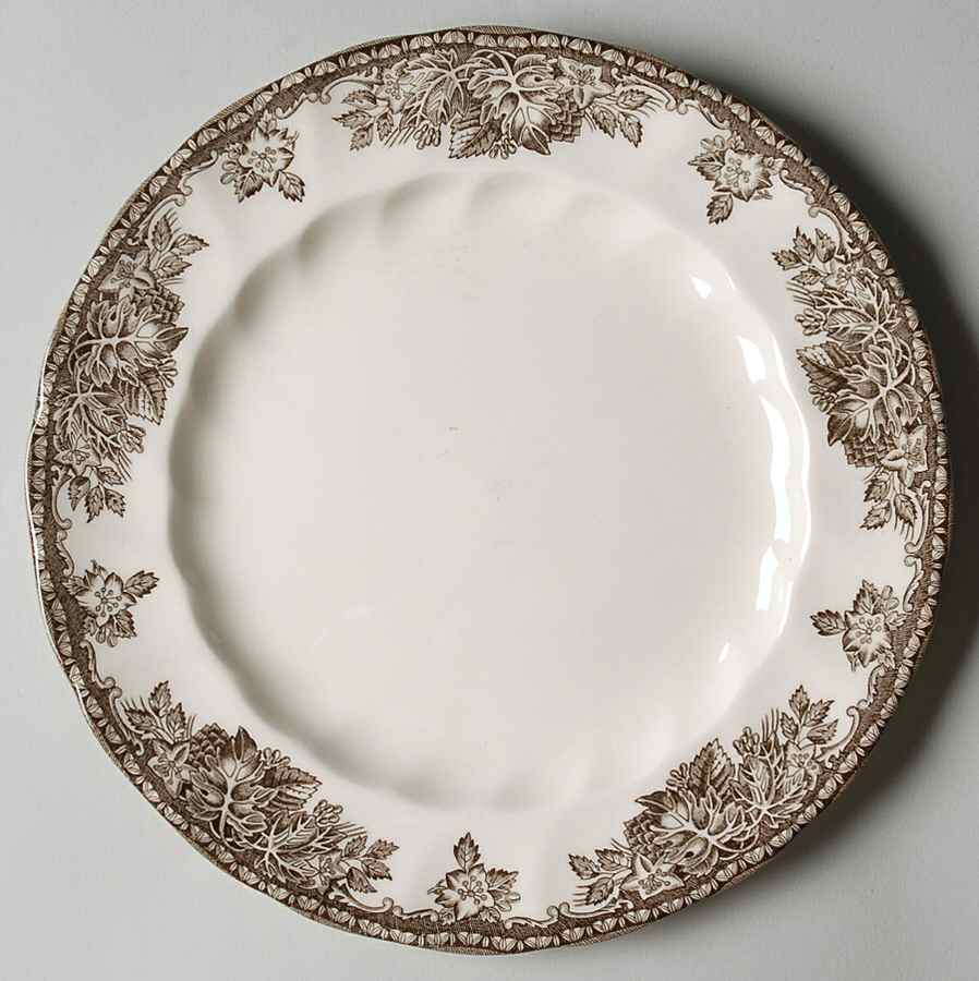 Friendly Village, The ("Made in England" Backstamp) Accent Luncheon Plate by Johnson Brothers-1