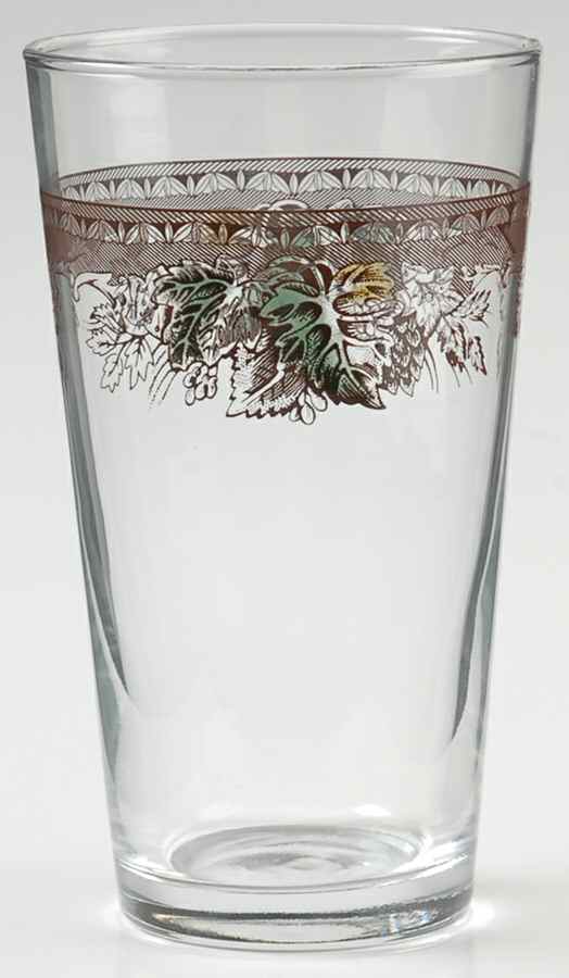 Friendly Village, The ("Made in England" Backstamp) 17 Oz Glassware Iced Tea (New) by Johnson Brothers-1