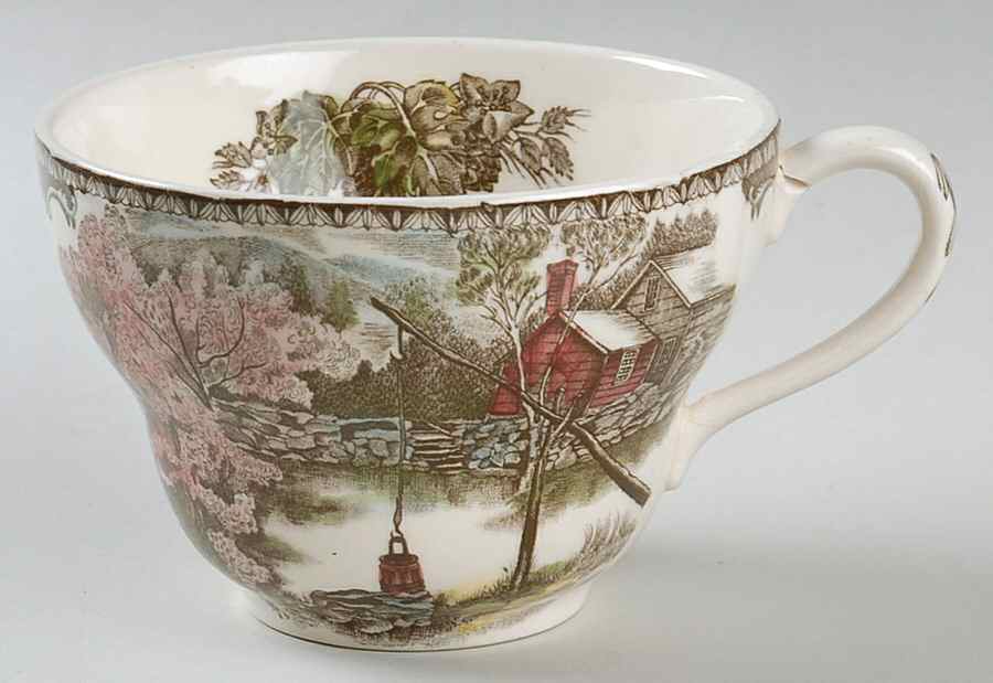 Friendly Village, The ("Made in England" Backstamp) Jumbo Cup by Johnson Brothers-1